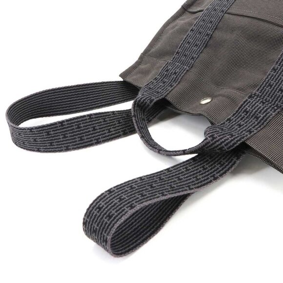 Hermes Her Line Sac A Dos MM Backpack Backpack Canvas Gray Her Line A Dos PM main image 8